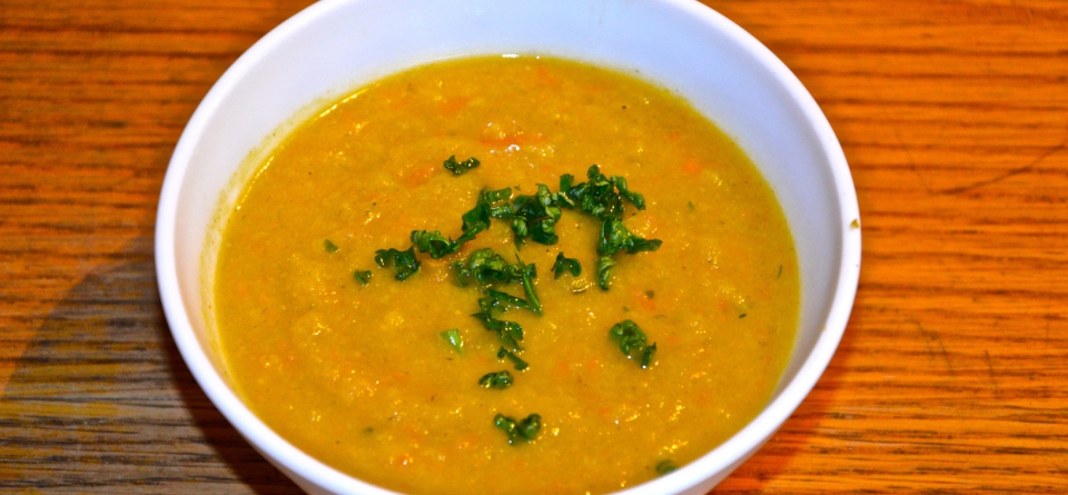 Blumenkohl-Currysuppe