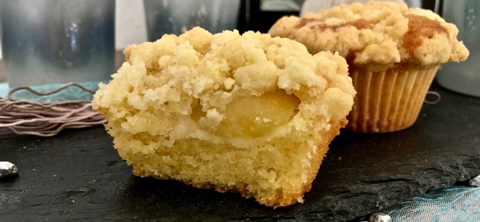 Omas Rezeptewelt Apfel Streusel Muffins 